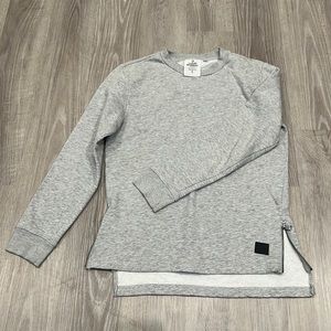 Grey Crew Neck Sweathshirt